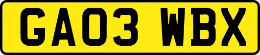 GA03WBX