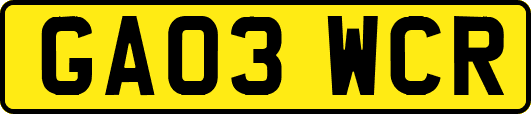 GA03WCR