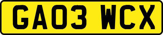 GA03WCX