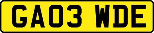 GA03WDE