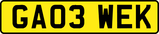 GA03WEK