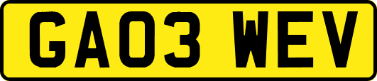 GA03WEV