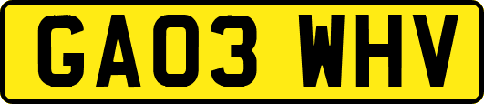 GA03WHV