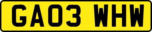 GA03WHW