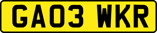 GA03WKR