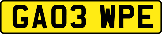 GA03WPE