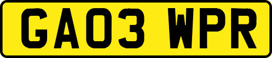 GA03WPR