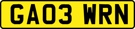 GA03WRN