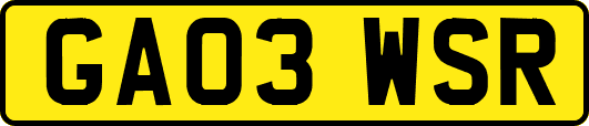 GA03WSR
