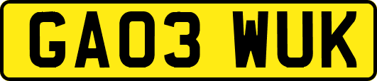 GA03WUK