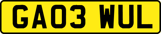 GA03WUL