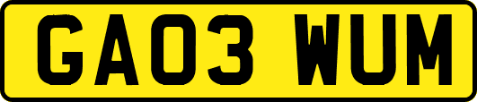 GA03WUM