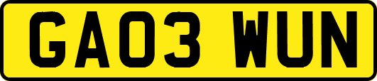 GA03WUN