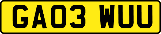GA03WUU