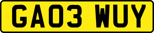 GA03WUY