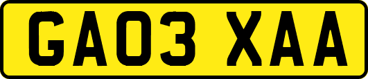 GA03XAA