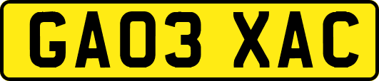 GA03XAC