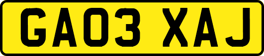 GA03XAJ