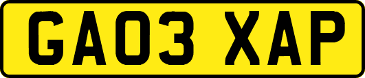 GA03XAP