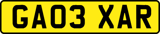 GA03XAR
