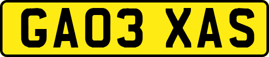GA03XAS
