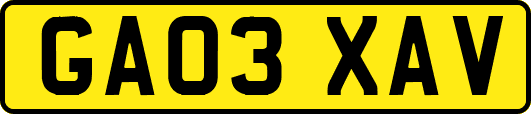 GA03XAV