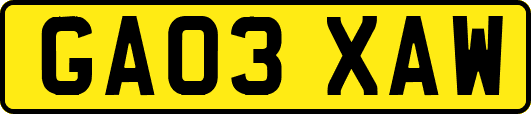 GA03XAW