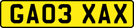 GA03XAX