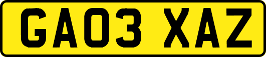 GA03XAZ