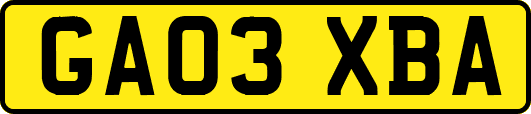 GA03XBA