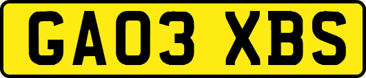 GA03XBS