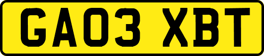 GA03XBT