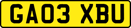 GA03XBU