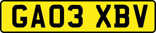 GA03XBV
