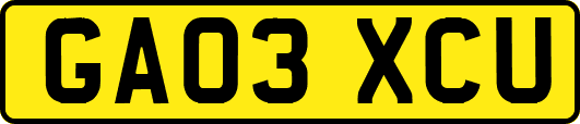 GA03XCU