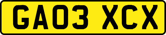GA03XCX
