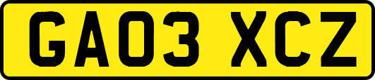 GA03XCZ