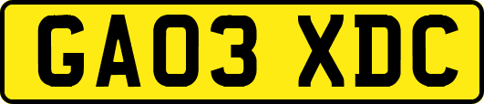 GA03XDC