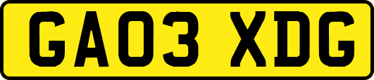 GA03XDG