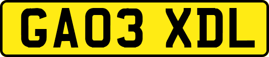 GA03XDL