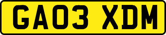 GA03XDM