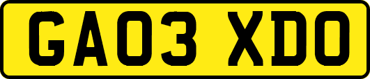 GA03XDO