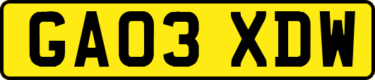 GA03XDW