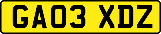 GA03XDZ