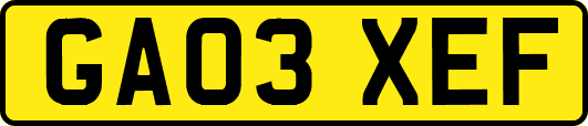 GA03XEF