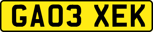GA03XEK