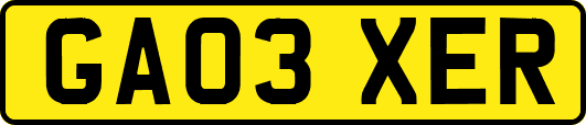 GA03XER