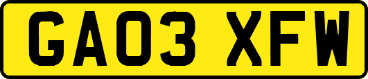 GA03XFW