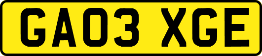 GA03XGE