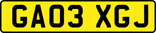 GA03XGJ